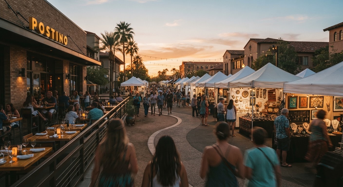 An Artsy Evening in Downtown Tempe