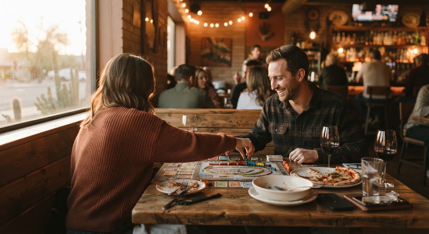 Indoor Cozy & Fun-filled Date Night in Tempe