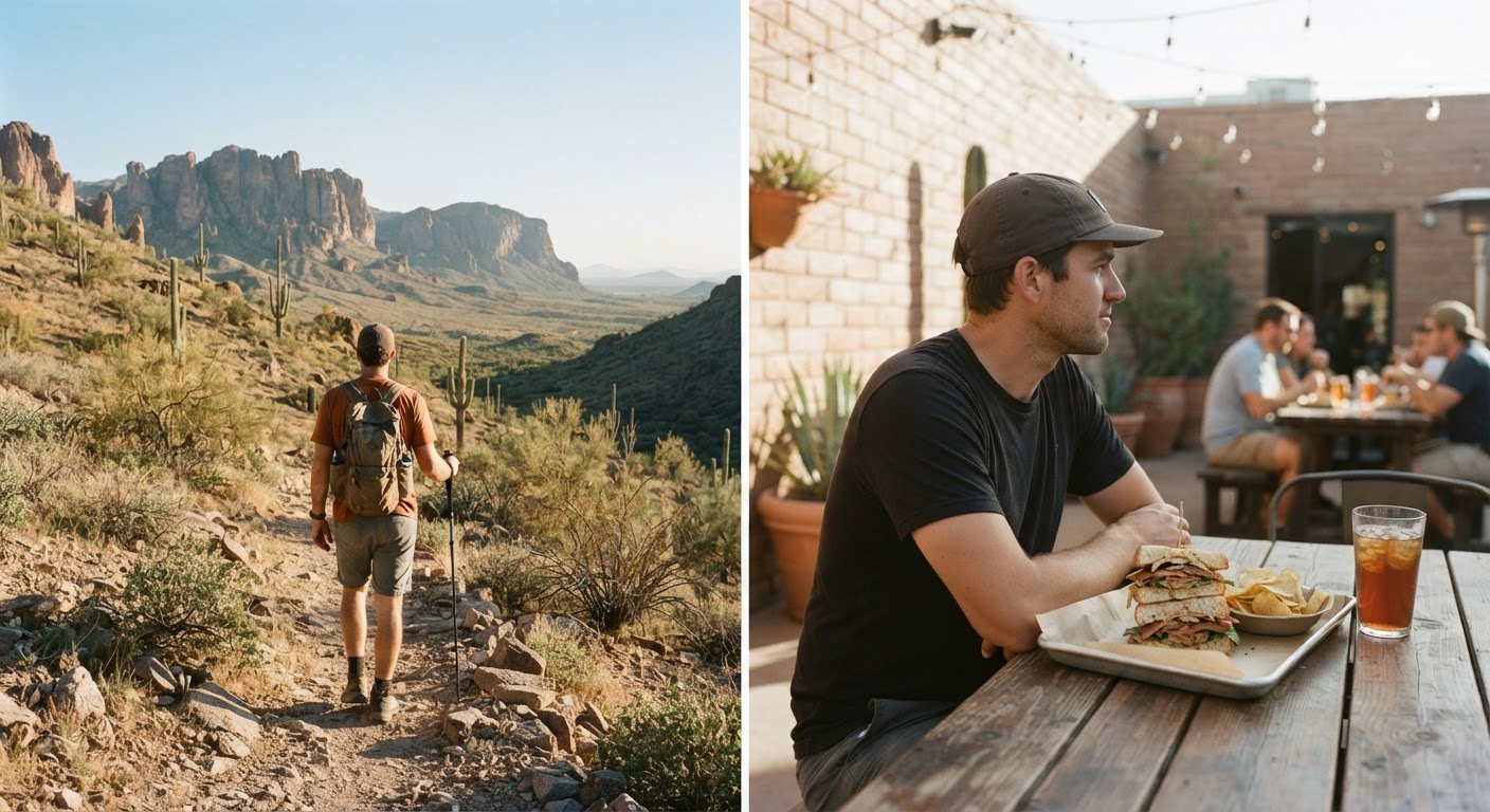 Superstition Wilderness Hike and Downtown Mesa Lunch