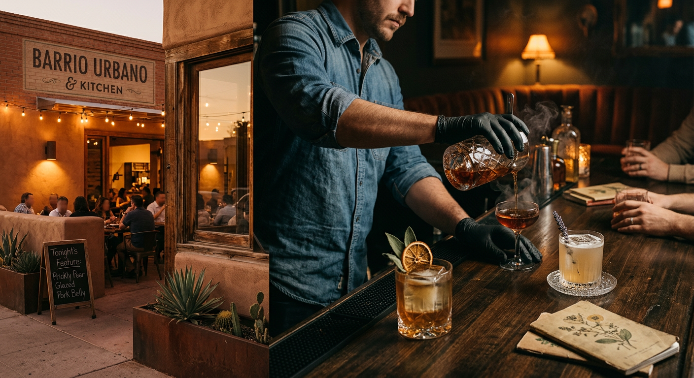 Downtown Charm & Craft Cocktails