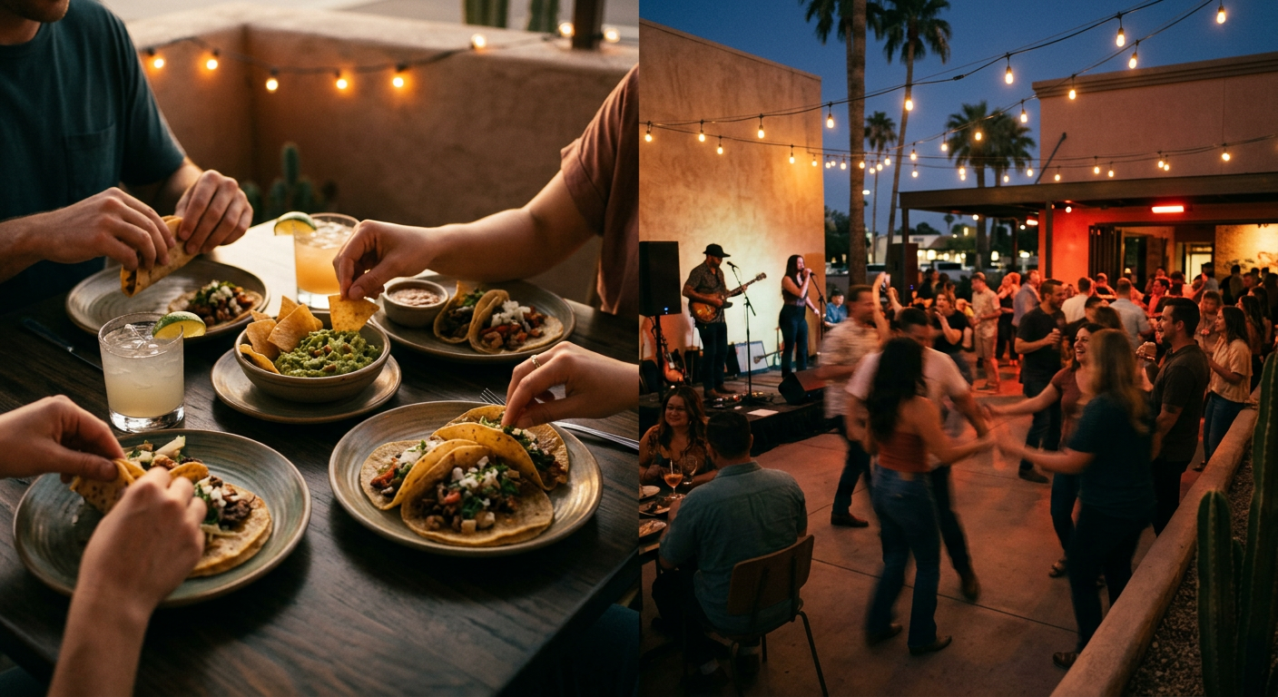 Mexican Flavors & Lively Evenings