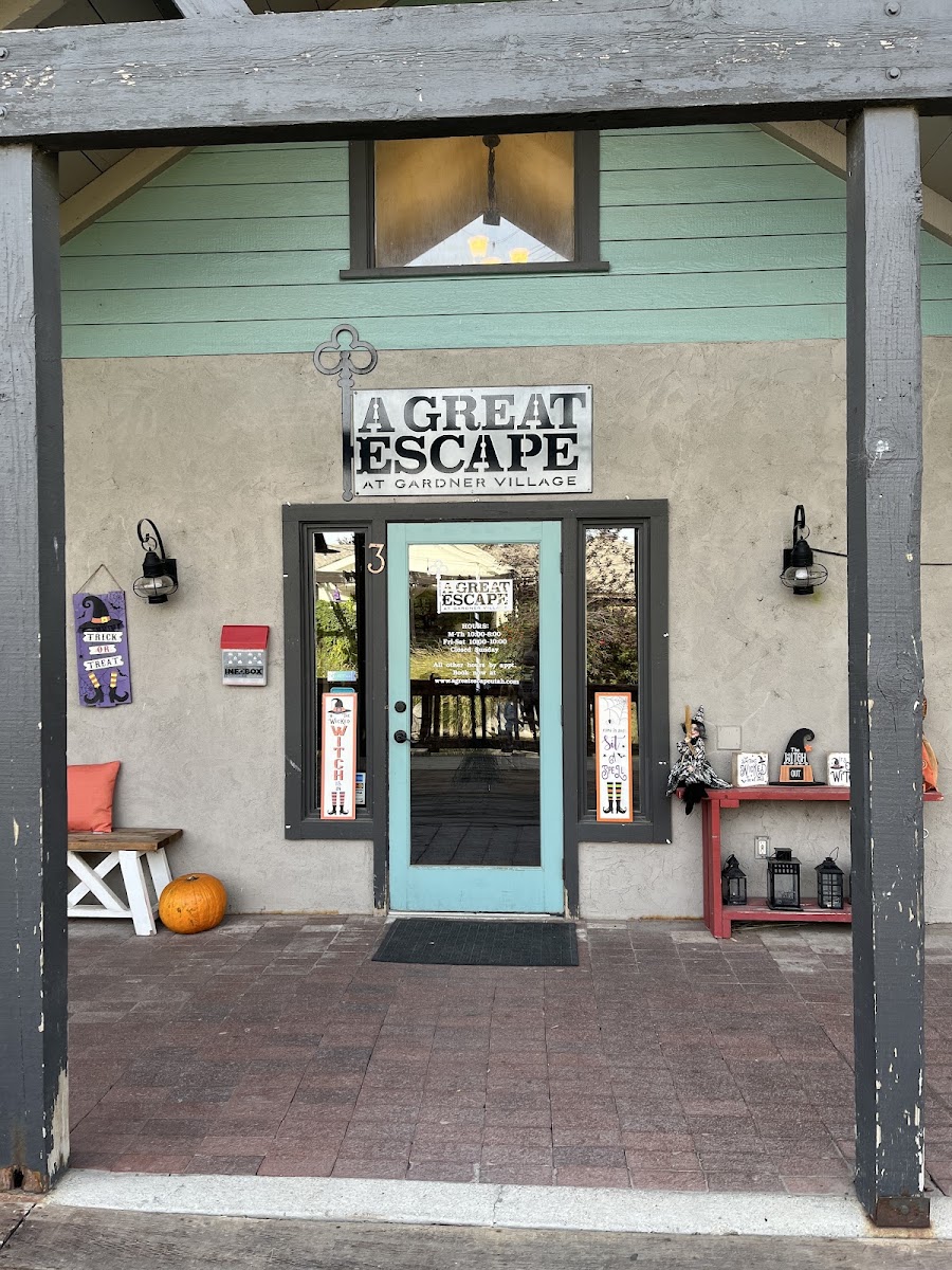 A Great Escape at Gardner Village
