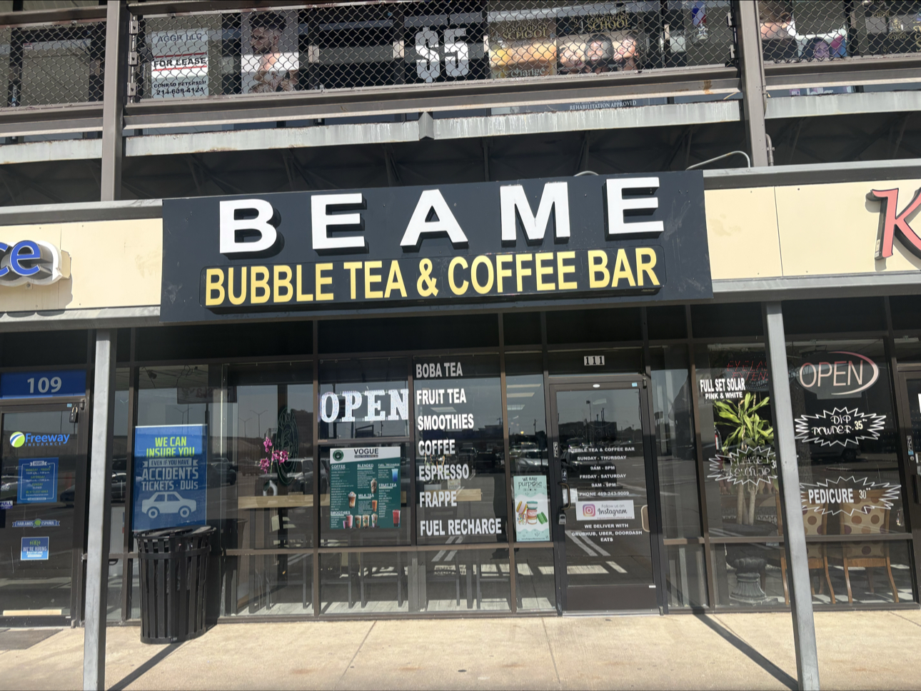 BEAME Bubble Tea & Coffee Bar-Irving