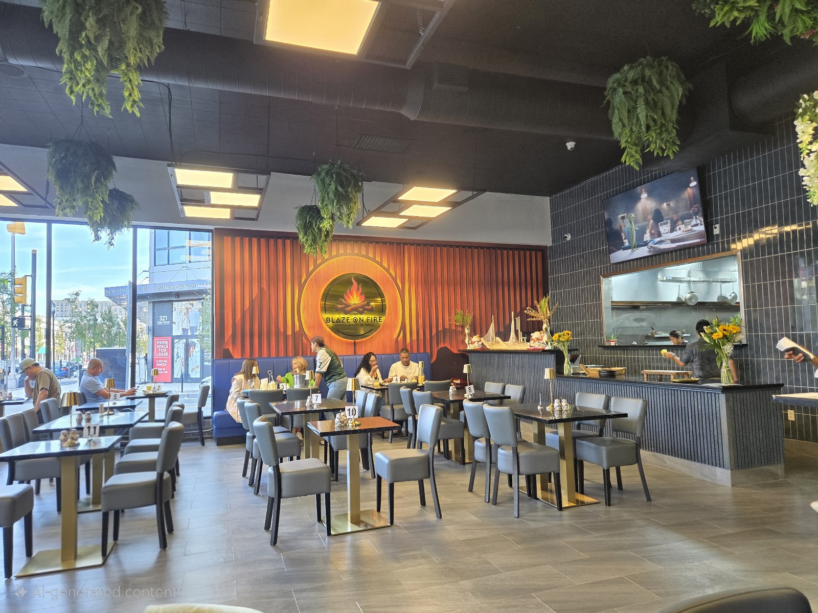 Blaze on Fire Restaurant & Grill