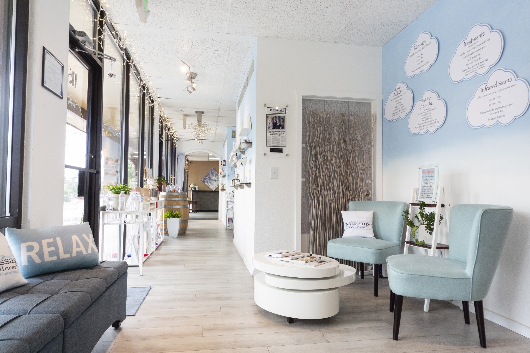 Blue Skies Massage & Wellness Spa