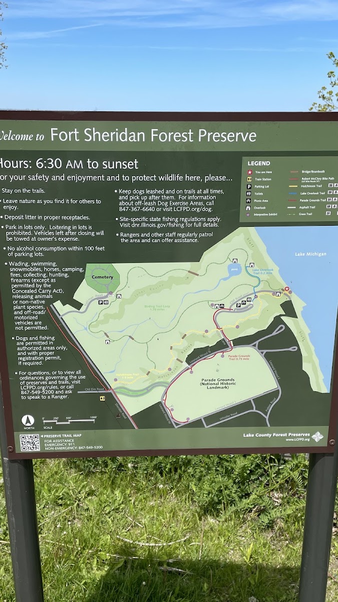 Fort Sheridan Forest Preserve