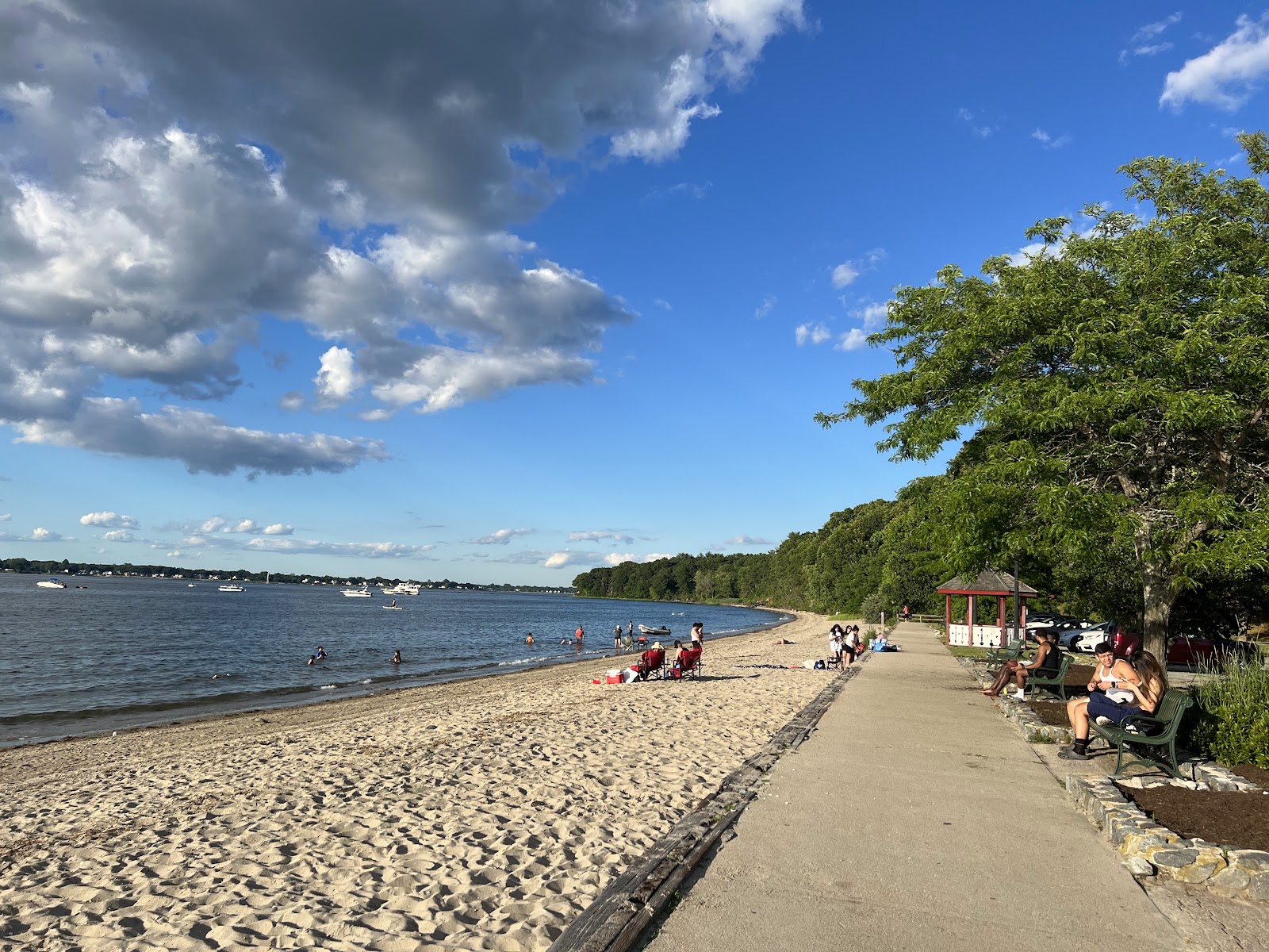 Goddard Memorial State Park Beach