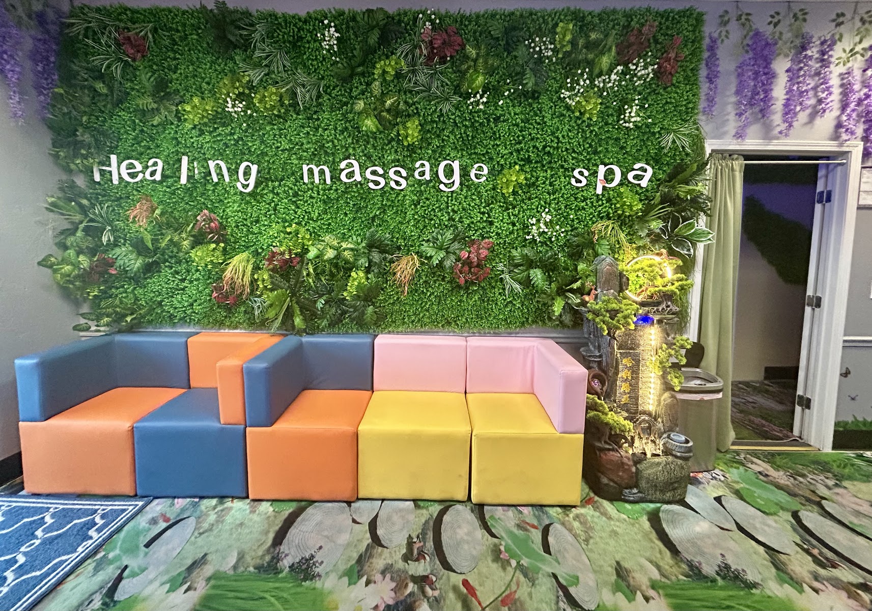 Healing massage spa