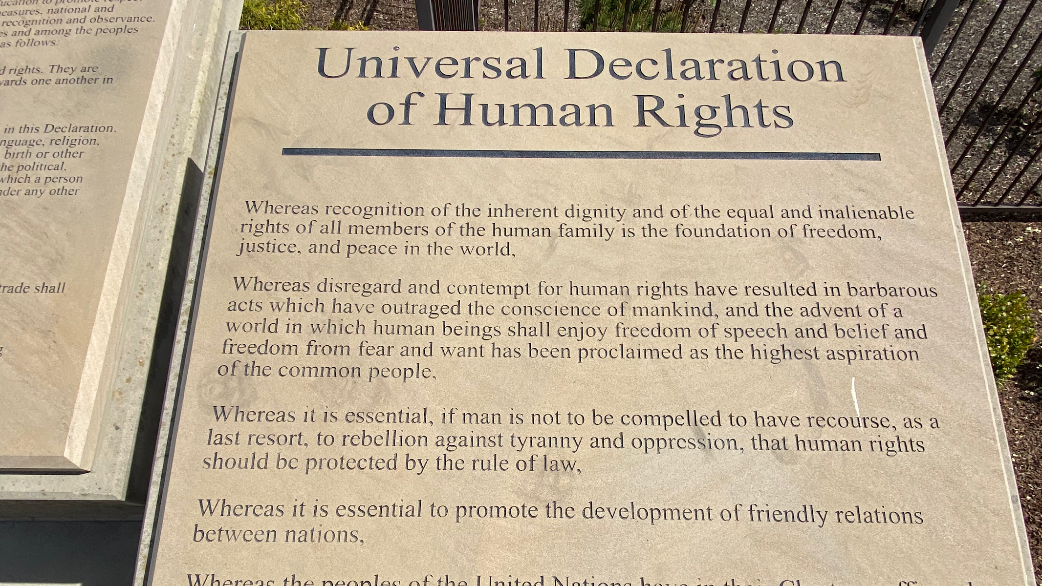 Idaho Anne Frank Human Rights Memorial
