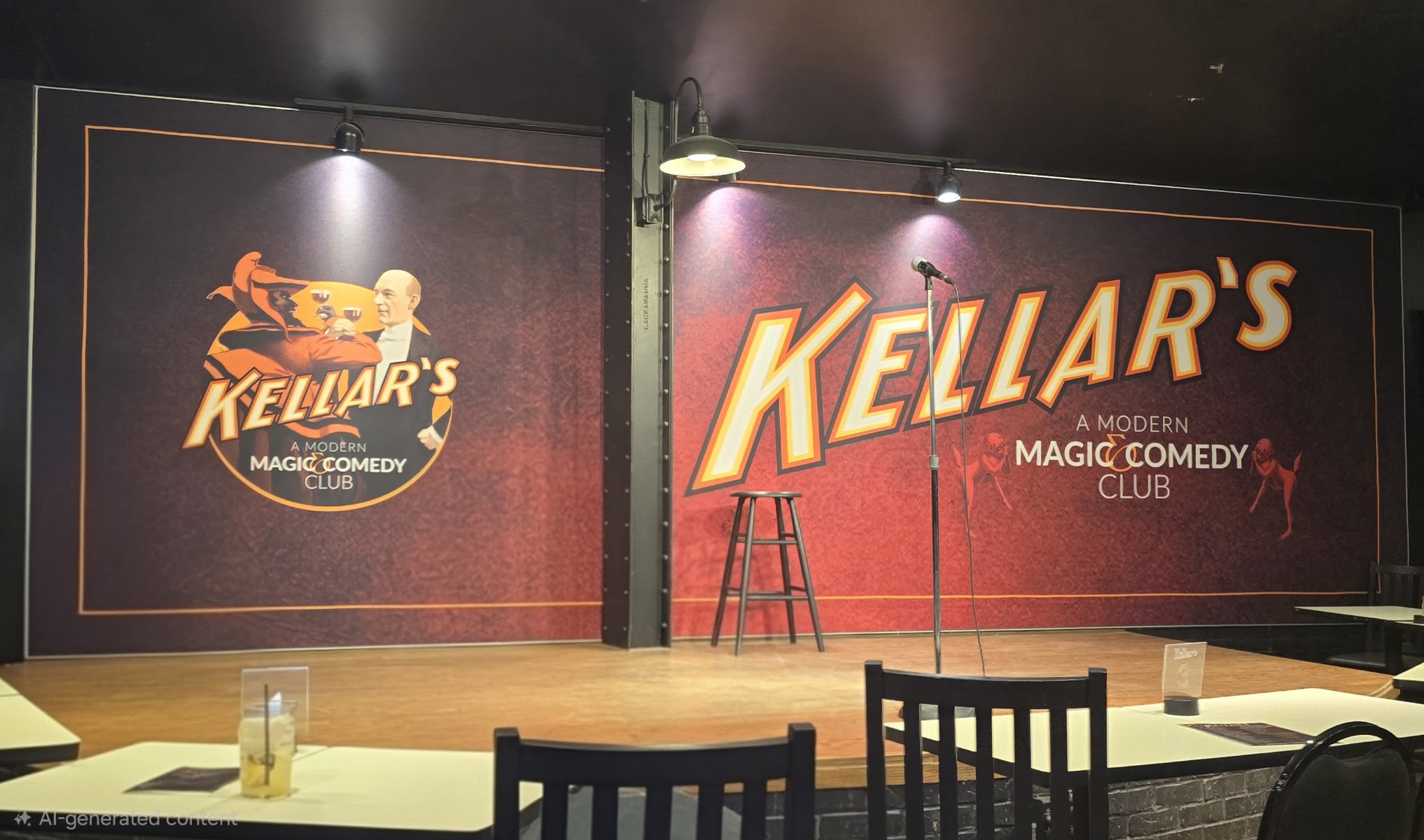Kellar's, A Modern Magic & Comedy Club