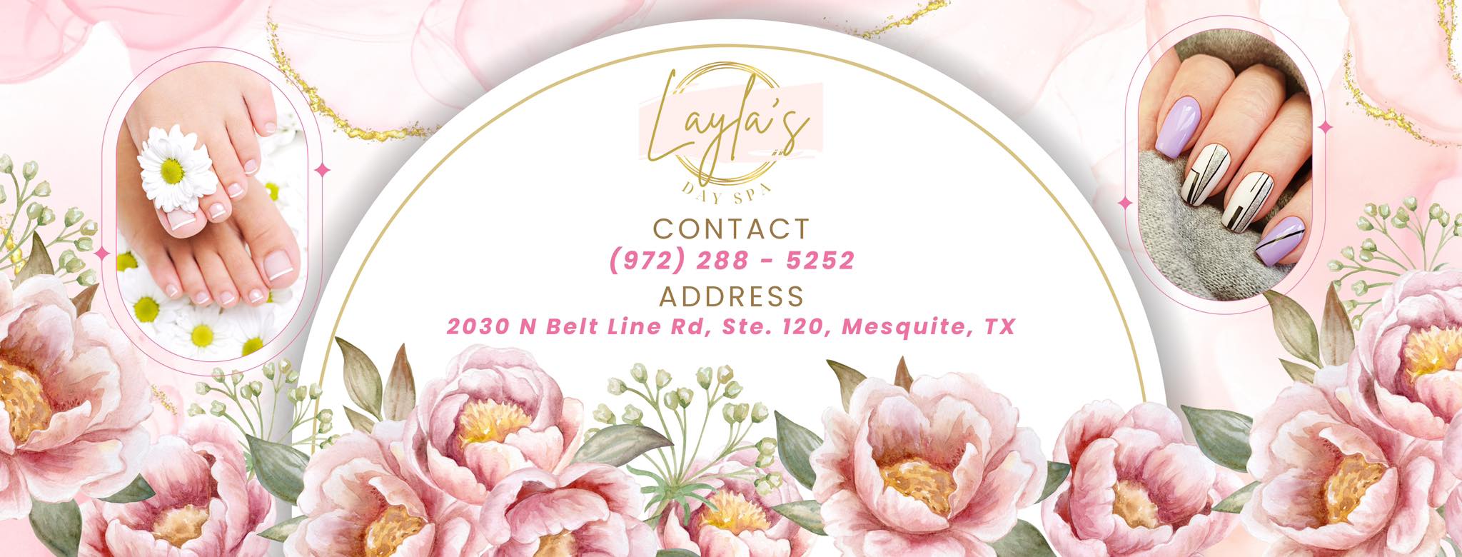 Layla's Day Spa 10% Happy Hour Monday to Thursday until 4:00PM