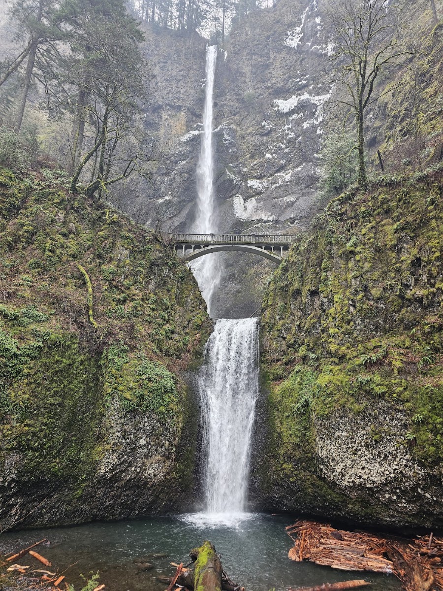 Multnomah Falls Trail Switchback