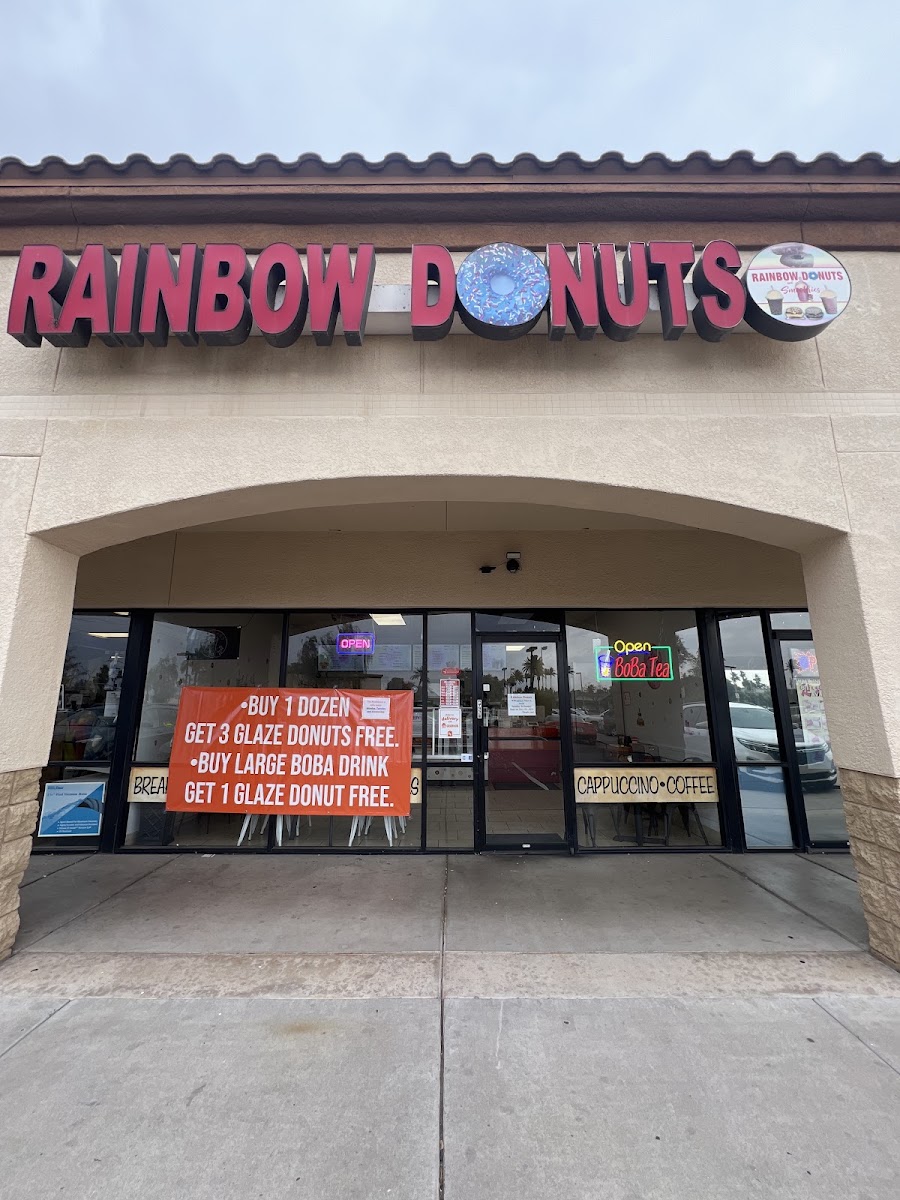 Rainbow Donuts & Smoothies