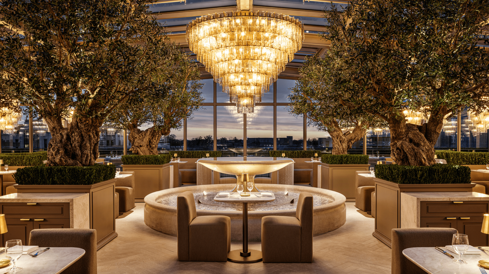 RH Rooftop Restaurant at RH Detroit