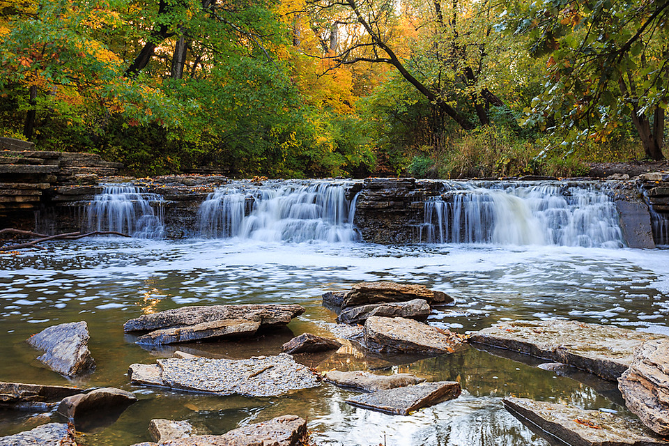 Rocky Glen Waterfall