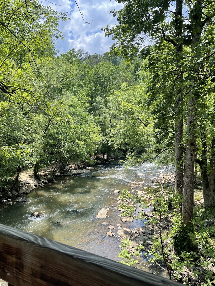 Roswell Mill Waterfall