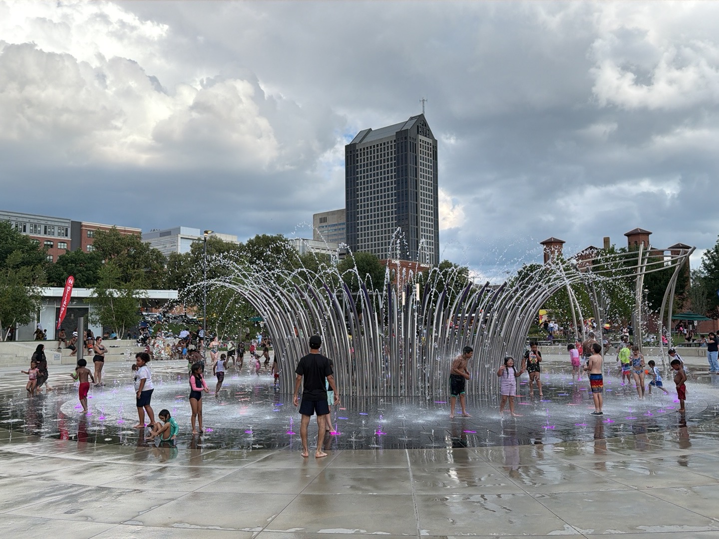 Scioto Mile Fountain