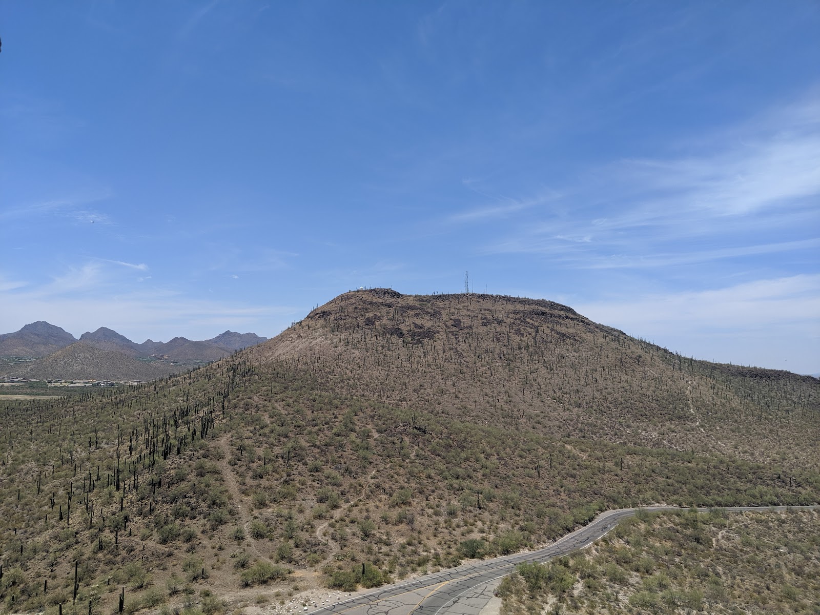 Sentinel Peak Park ("A" Mountain)