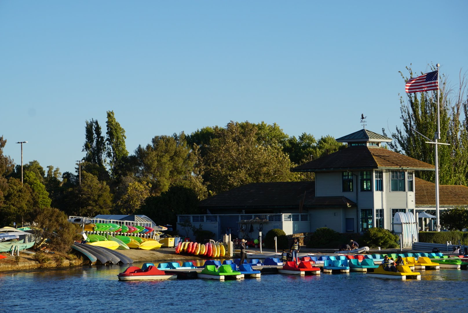 Shoreline Lake Boathouse