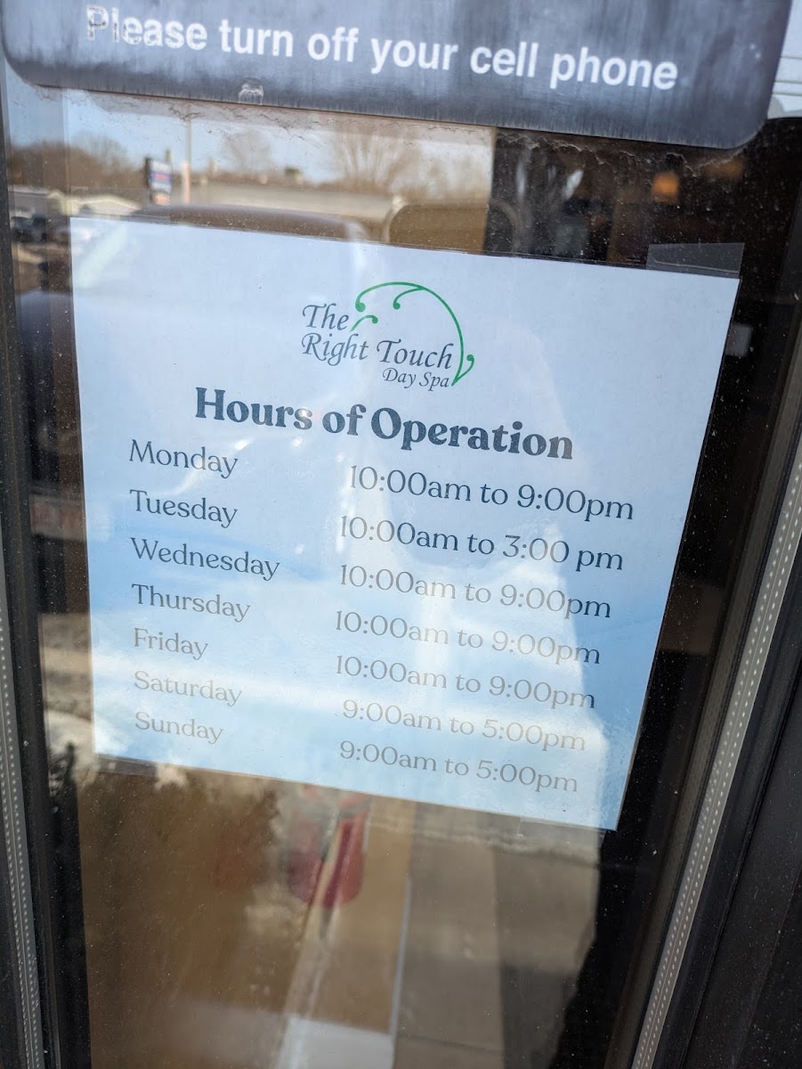 The Right Touch Day Spa