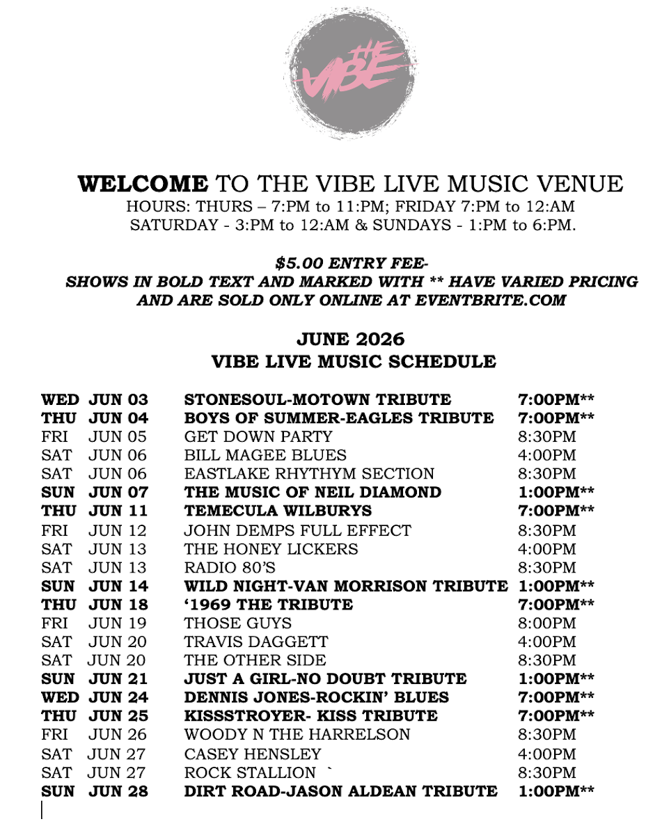 THE VIBE LIVE MUSIC VENUE