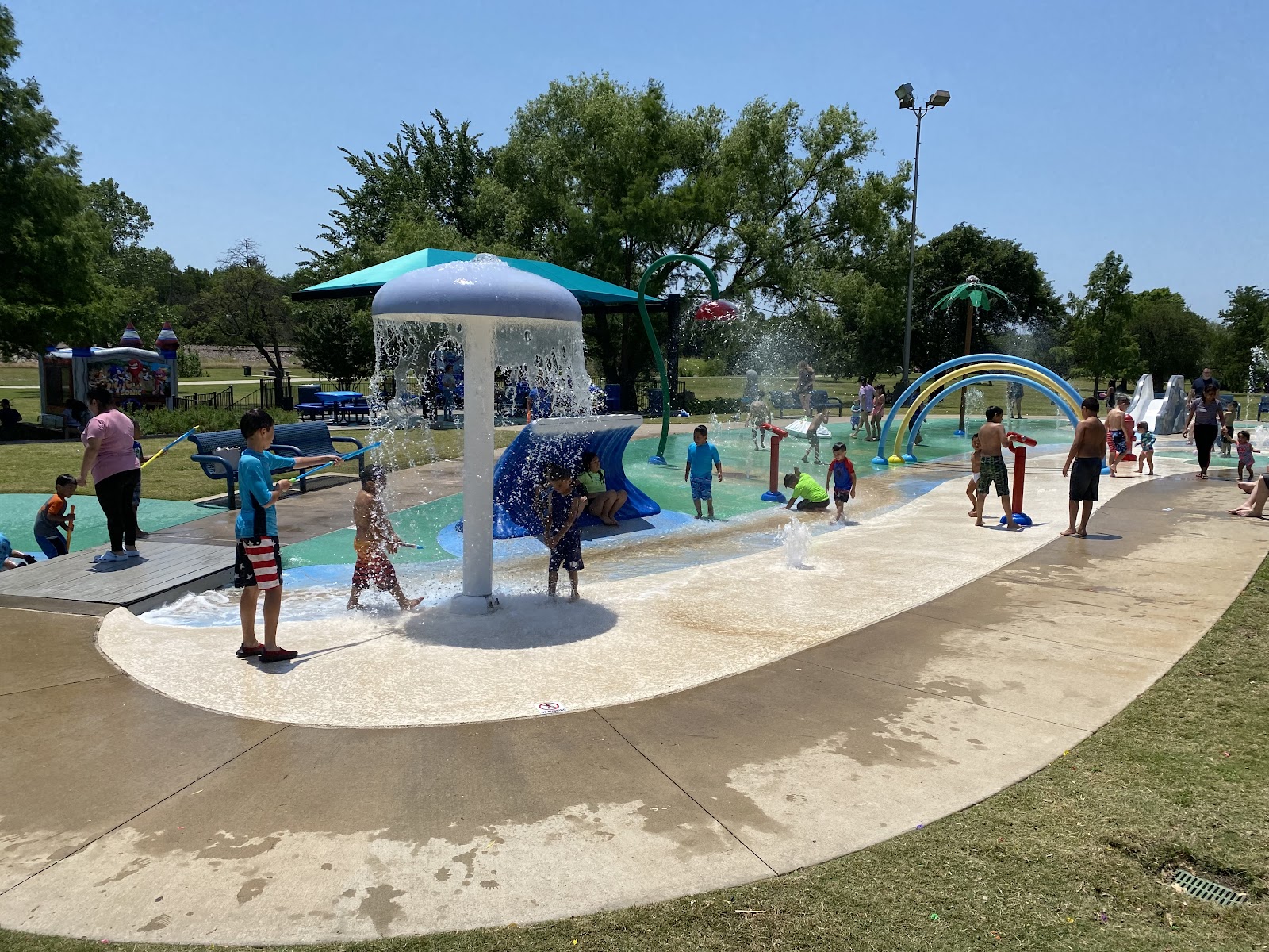W.J. Thomas Splash Pad