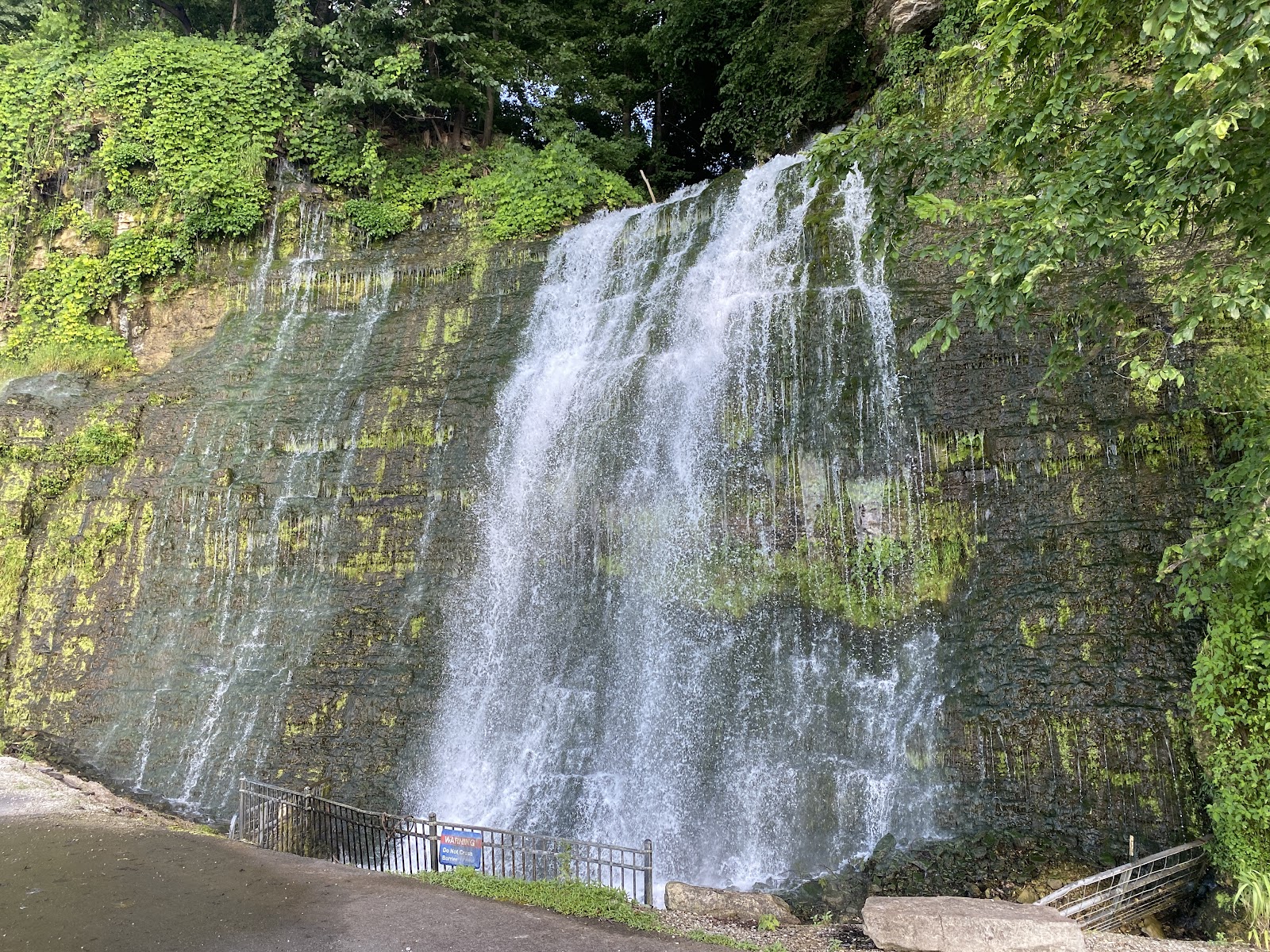 Wilson Dam Waterfall